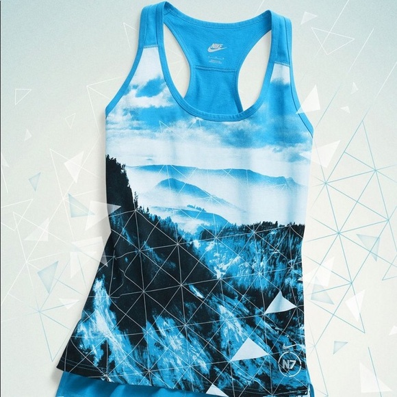 Nike N7 2014 Collection Graphic Workout Tank - Picture 2 of 4